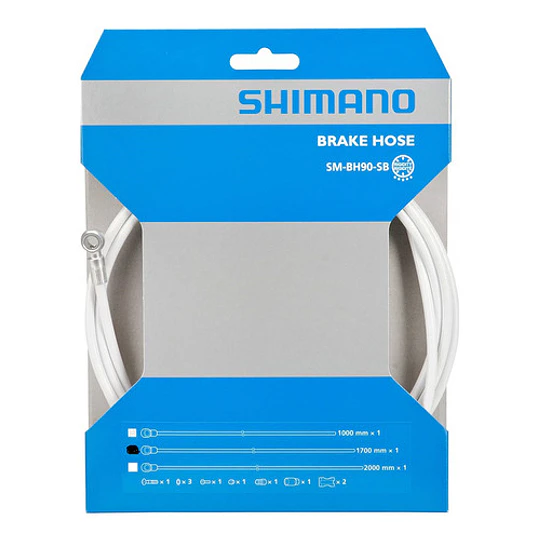 Manguera De Freno Hidraulico Shimano Sm-bh90-ss White 1700mm