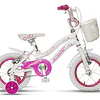 Bicicleta Best De Niña Miami Aro 12 Blanco