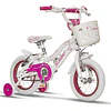 Bicicleta Best De Niña Miami Aro 12 Blanco