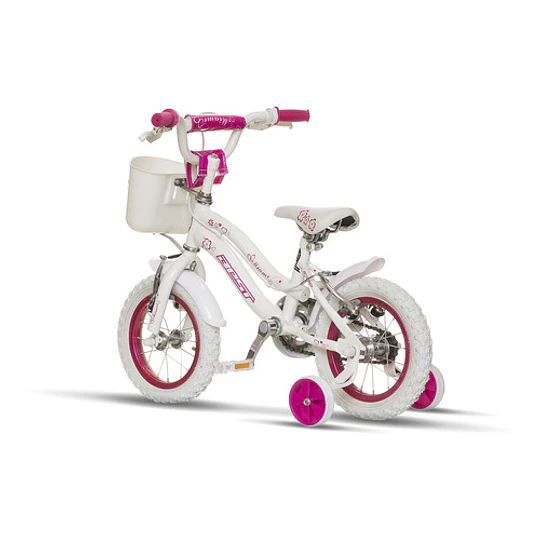 Bicicleta Best De Niña Miami Aro 12 Blanco