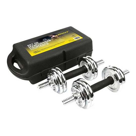 Set De Mancuernas Best Fitness De 15kg