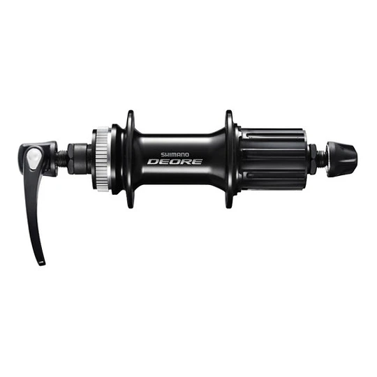 Maza Tras. Deore M6000 O.l..d 135mm 32h Negro