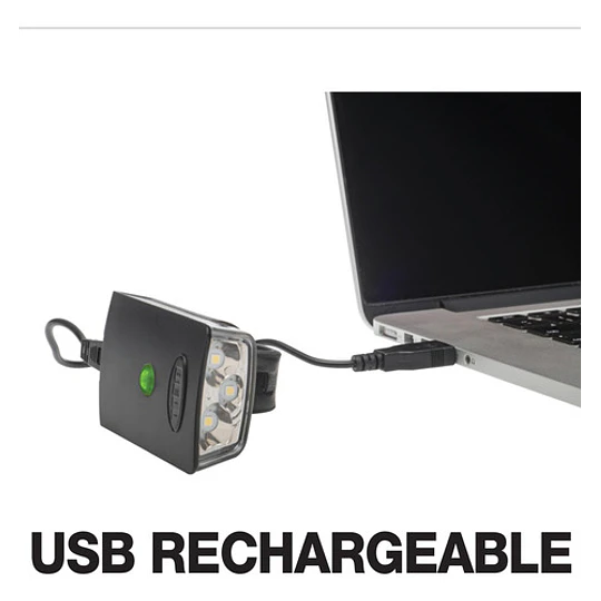 Set De Luces Delantera Y Trasera Bell Lumina Usb 2.0 Negro