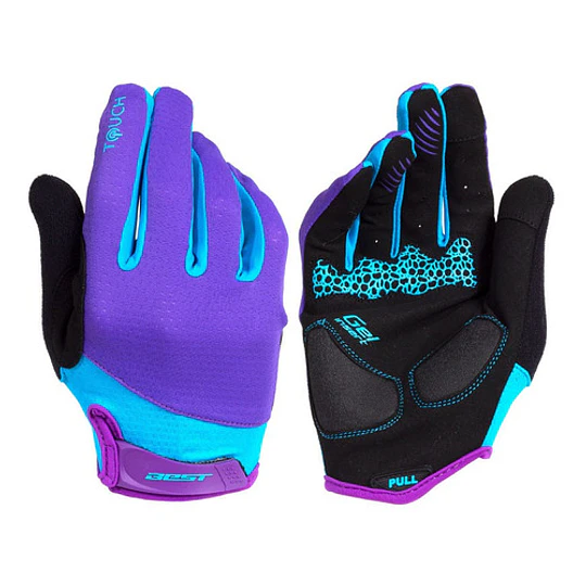 Guantes Largos Dama Best Sb-05-5177 Morado Talla S