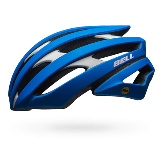 Casco Bell Stratus Adulto Azul Blanco Talla M