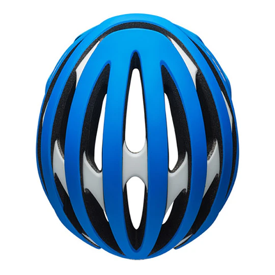 Casco Bell Stratus Adulto Azul Blanco Talla M