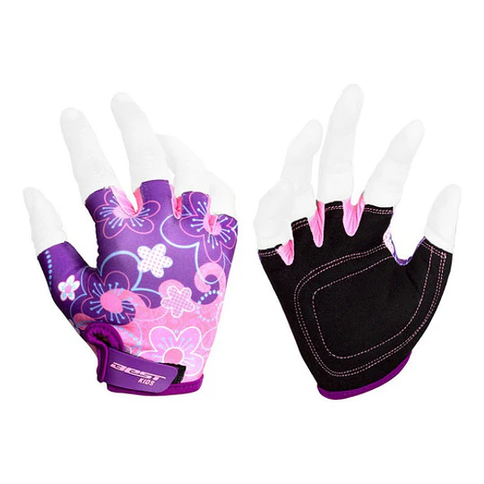Guantes Cortos Best Infantil Morado Sb-01-3537 Talla 8
