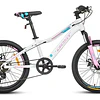 Bicicleta Best Legion De Aluminio Aro 20   Blanco/rosado 