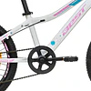 Bicicleta Best Legion De Aluminio Aro 20   Blanco/rosado 