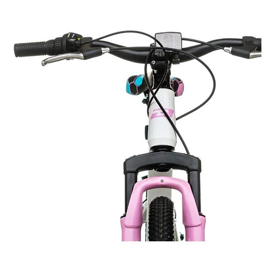 Bicicleta Best Legion De Aluminio Aro 20   Blanco/rosado 