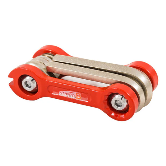 Multiherramienta 6 En 1 Super B Tb-9860 Rojo