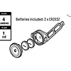 Luz Posterior Blackburn Click Rear Rojo