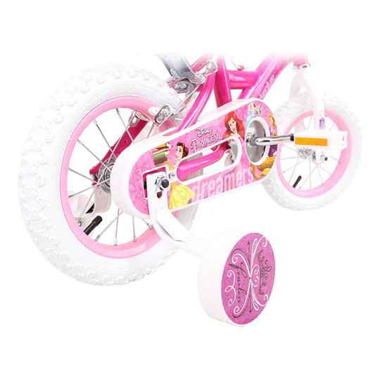 Bicicleta Disney De Niña Princess Aro 12 Rosado