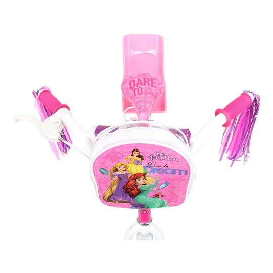 Bicicleta Disney De Niña Princess Aro 12 Rosado