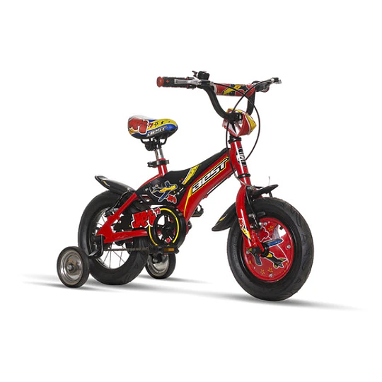Bicicleta Best De Niño Jet Aro 12 Rojo