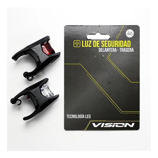 Set Luces Led Vision Silicona Negro