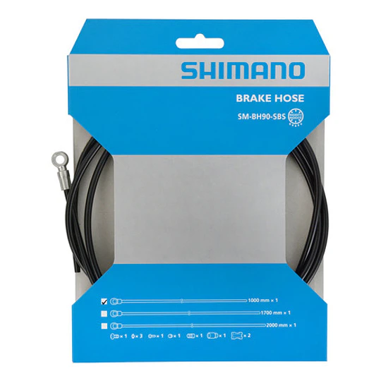 Manguera De Freno Hidraulico Sm-bh90-sbs Black 1000mm