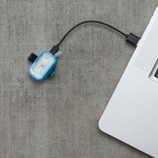 Luz Trasera Blackburn Click Usb Naranja