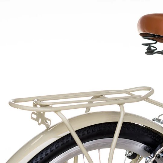 Bicicleta Best De Dama Calidra City Aluminio Aro 26  Crema