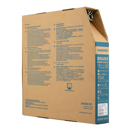 Cables De Freno De Ruta Shimano 1.6 X 2050 Mm Caja 100 Uds