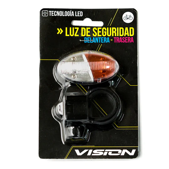 Luz De Seguridad Vision 388 Wr Delantera Y Trasera Con Sopor