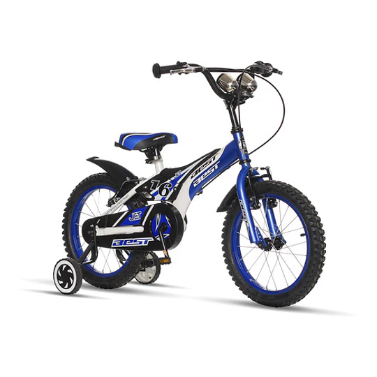 Bicicleta Best De Niño Jet Aro 16 Azul