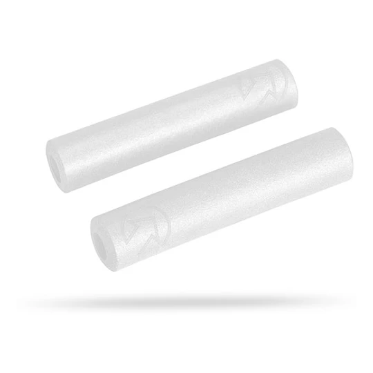 Puños De Silicona Xc Pro Blancos 32 Mm