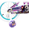 Bicicleta Disney De Niña Descendientes Aro 16 Lila