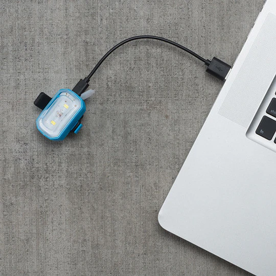 Luz Delantera Blackburn Click Usb Naranja