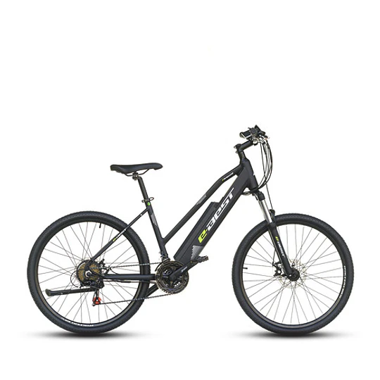 Bicicleta Best Electrica Asistida E-best Mujer Aro 26 Negro