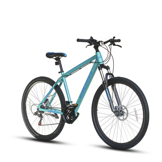 Bicicleta Best De Aluminio Mtb Narfi Aro 29 Celeste