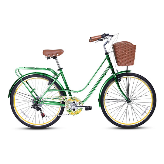 Bicicleta Gama De Mujer City Avenue Botanica Talla M Aro 26