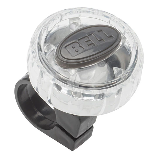 Timbre Cromado Bell Dinger 300 Transparente