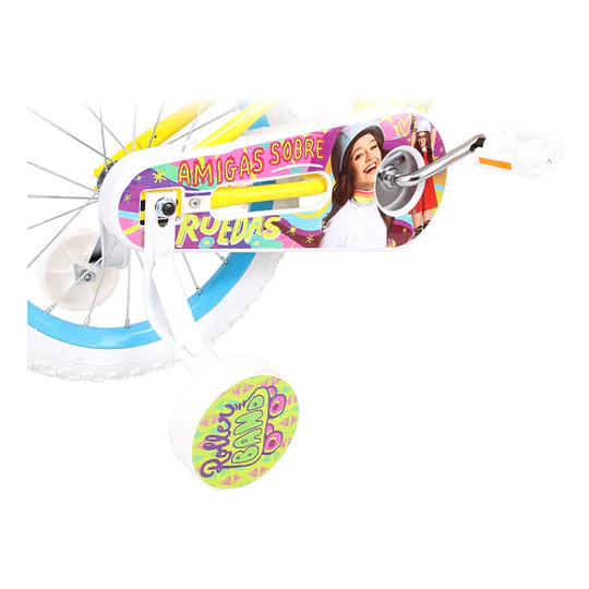 Bicicleta Disney De Niña Soy Luna Aro 16 Amarillo