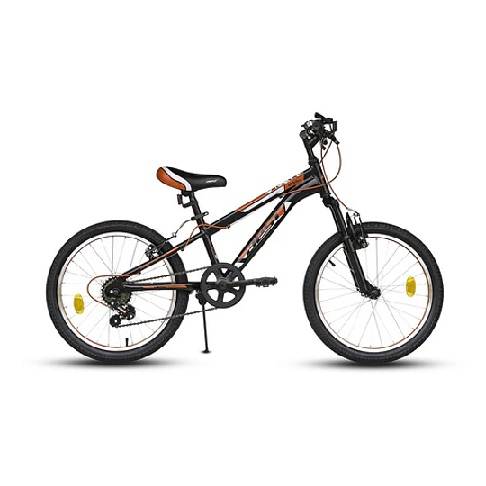 Bicicleta De Aluminio Best De Niño Apolo 20  Negro/rojo