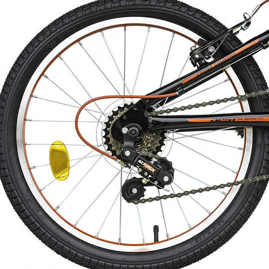Bicicleta De Aluminio Best De Niño Apolo 20  Negro/rojo