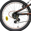 Bicicleta De Aluminio Best De Niño Apolo 20  Negro/rojo