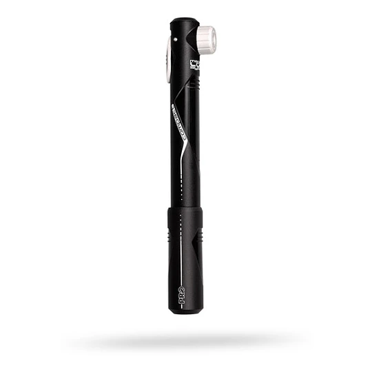 Mini Inflador Compacta Telescópica Pro Negro
