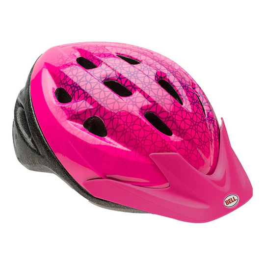 Casco De Niño Bell Rally Rosado