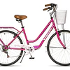 Bicicleta Vision De Mujer Olympia Aro 26 Fucsia/blanco