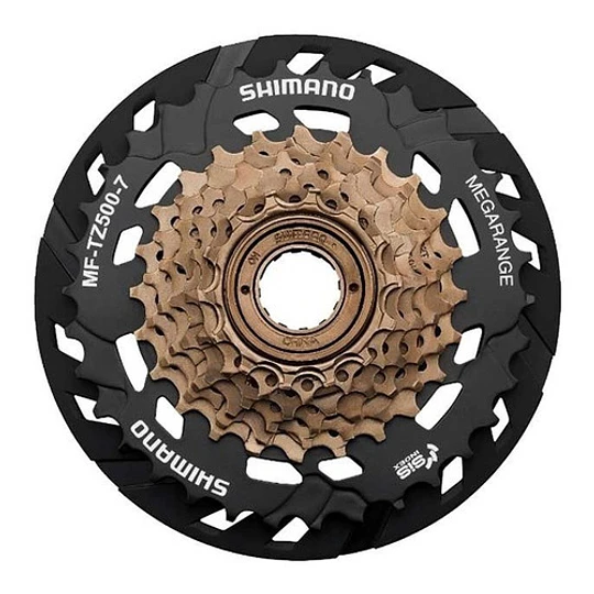 Piñon Shimano Tourney Mf-tz500 (14-28) 7v Con Protector