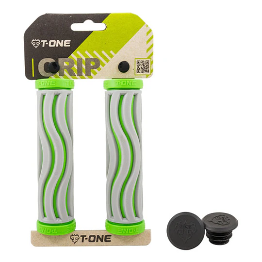 Puños T-one Wave T-gp12 Gris/verde