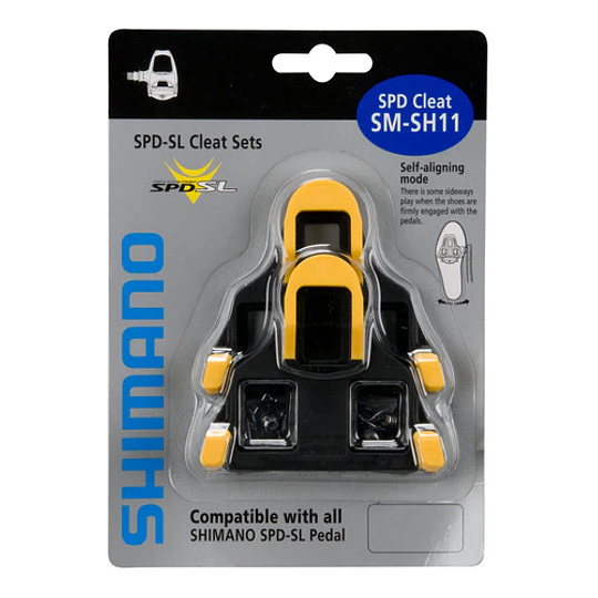 Calas De Enganche Shimano Sm-sh11 Amarillo