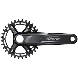 VOLANTE SHIMANO, FC-M5100-1, DEORE, FOR REAR 10/11-SPEED, 2-PCS FC, 175MM, 32T W/O CG, W/O BB PARTS,
