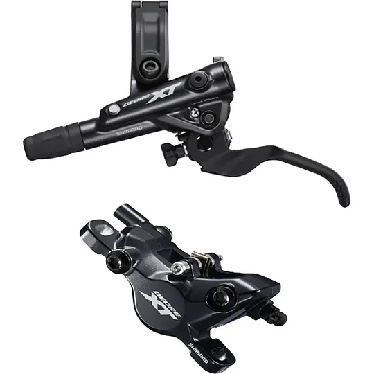 FRENO COMPLETO BL-M8100(R), BR-M8100(R) SET/J-KIT,DEORE XT W/O ADAPTER, RESIN PAD(W/O FIN), 1700MM H