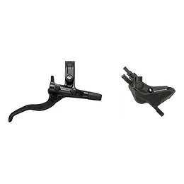 DISC BRAKE ASSEMBLED SET/J-KIT, BL-M4100(R), BR-MT420(R), W/O ADAPTER, RESIN PAD(W/O FIN), 1700MM