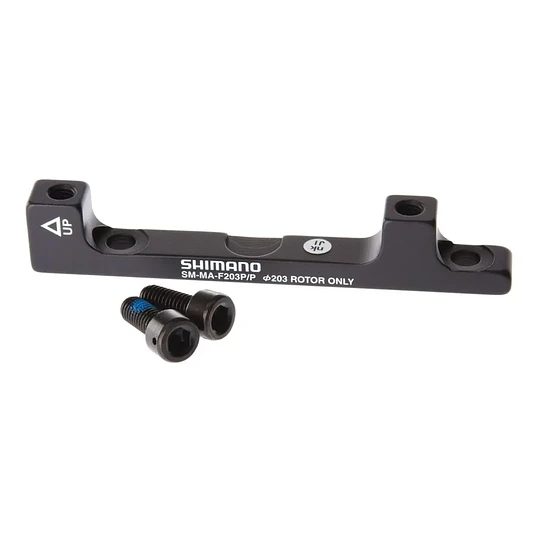 ADPTADOR FRENO DE DISCO SHIMANO, SM-MA-F203P/PM, FIXING BOLT(LONG X1, SHORT X1), ESMMAF203PPM