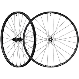RUEDA SHIMANO WH-MT600-B-29, F&R:24H, FOR 11S F:15/R:12MM E-THRU, TUBELESS, OLD:110/148MM, BLACK W/S