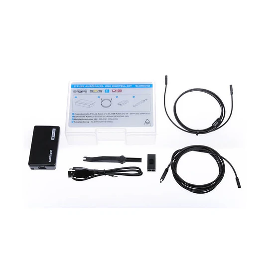 SETTING KIT BOX FOR SHIMANO STEPS, SM-PC E02, SM-JC41, EW-SD50 1400MM, TL-EW02, 3 RD GROUP, IND.PACK
