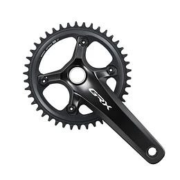 FRONT CHAINWHEEL, FC-RX820-1, GRX, FOR REAR 12-SPEED, HOLLOWTECH 2, 172.5MM, 42T W/O BB PARTS,